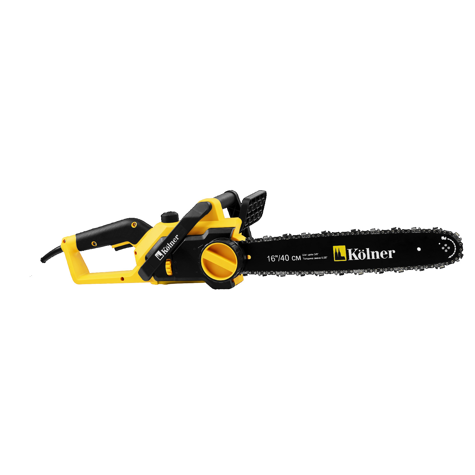 Фото Пила цепная электрическая 40 см/16", 1900 Вт, Kolner KECS 40/1900