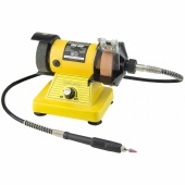 Electrical pedestal grinder with rotary tool KOLNER KBG 150F