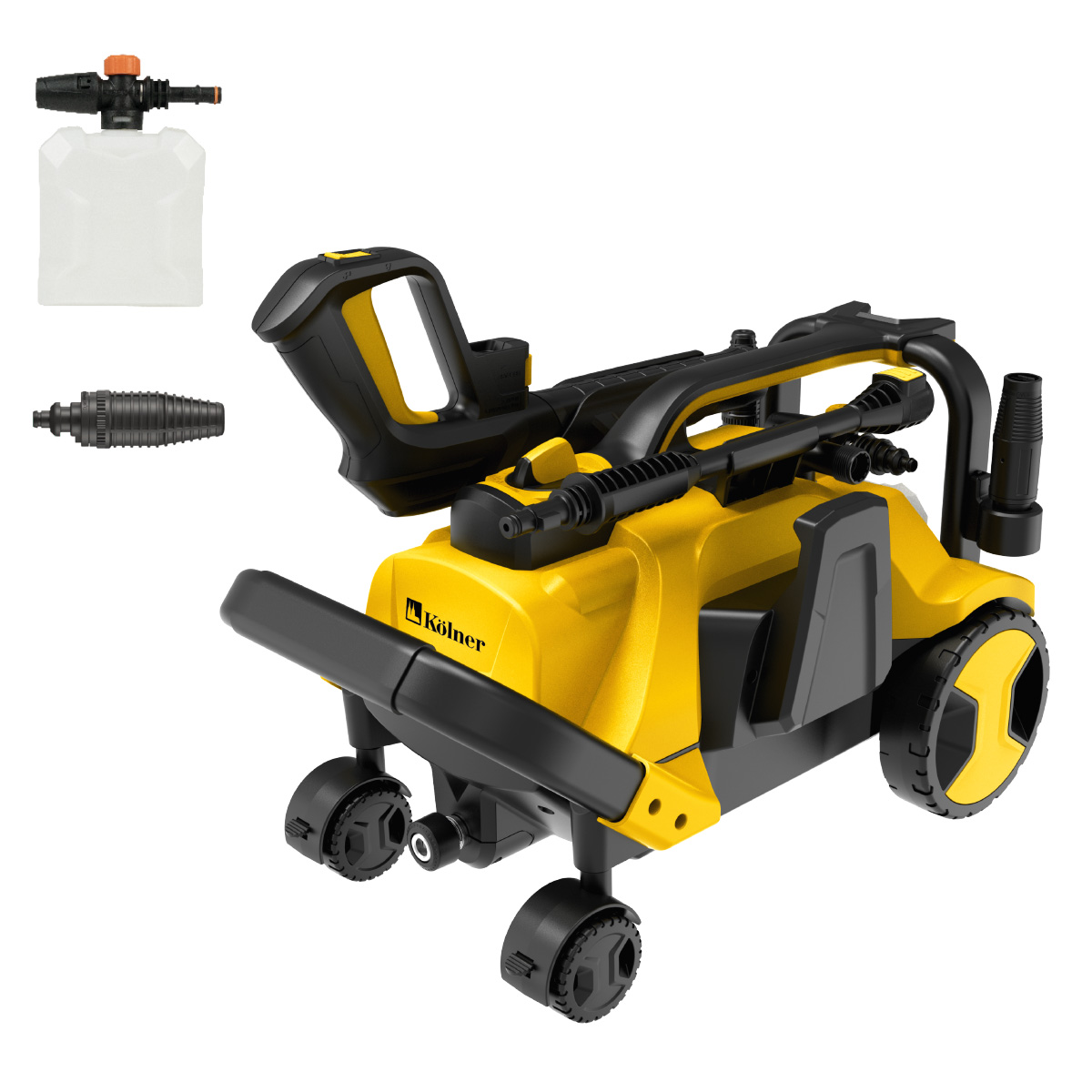 Мойка высокого давления Kolner K170F, 2200 Вт, 170 Бар, 480 л/ч, шланг 5 м