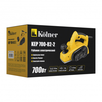 Изображение Рубанок электрический Kolner KEP 700-82-2  в каталоге Kolner