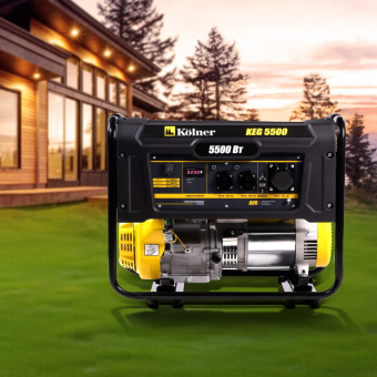 Изображение Генератор бензиновый Kolner KEG 5500 в каталоге Kolner