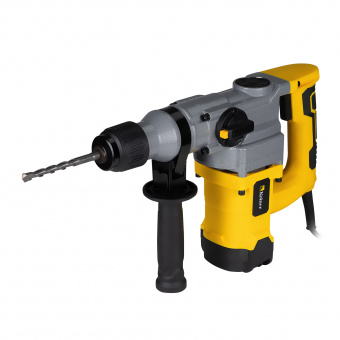 Перфоратор 3 режима, SDS-PLUS, 28 мм, 920 Вт, Kolner KRH 920С (кейс, смазка, набор оснастки)