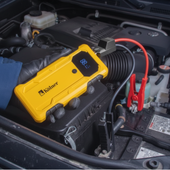 Пуско-зарядное устройство аккумуляторное для авто, 450 А, 12 000 мАч Kolner KBJS 450/12