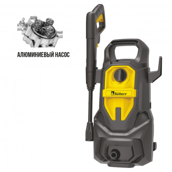 Мойка высокого давления Kolner K140, 1900 Вт, 140 Бар, 420 л/ч, шланг 6 м