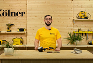 Видеообзор KOLNER: установка и надёжная фиксация диска на УШМ