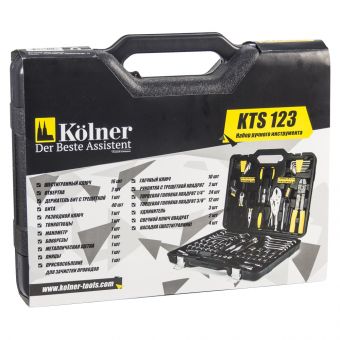 Hand tool set KOLNER KTS 123