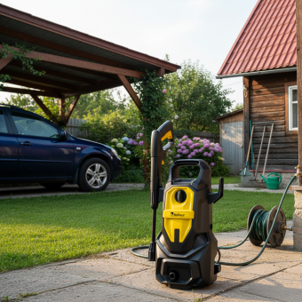 Мойка высокого давления Kolner K140, 1900 Вт, 140 Бар, 420 л/ч, шланг 6 м