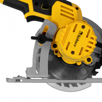 Изображение Пила дисковая аккум. Kolner KCW 18BL-125-1K, 18V UNI-M Standard, с АКБ 3.0 А·ч и ЗУ, в кейсе в каталоге Kolner