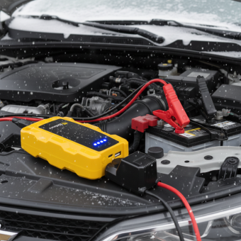 Пуско-зарядное устройство аккумуляторное для авто, 400 А, 8000 мАч Kolner KBJS 400/8