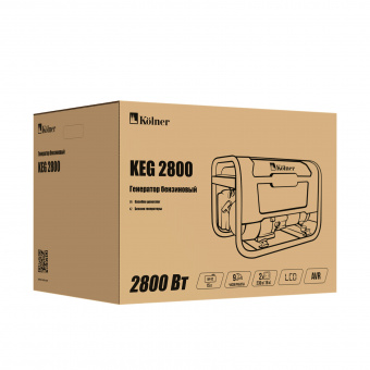 Изображение Генератор бензиновый Kolner KEG 2800     в каталоге Kolner