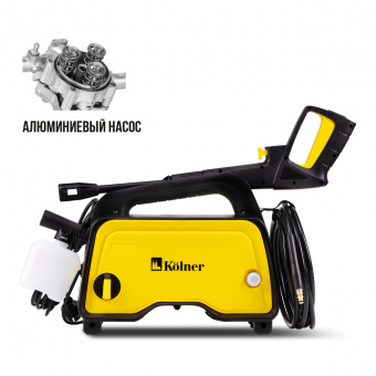 Мойка высокого давления Kolner K120M, 1400 Вт, 120 Бар, 380 л/ч, шланг 5 м
