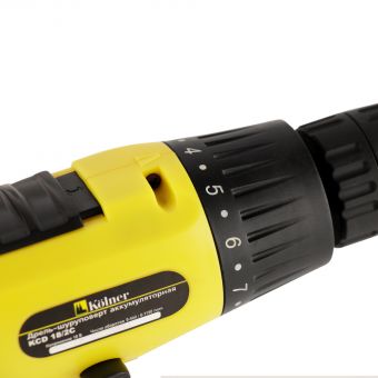Cordless drill KOLNER KCD 18/2C