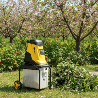 Изображение Измельчитель садовый с баком 50л, ø45мм, 3000Вт, Kolner KESH 3000Т в каталоге Kolner