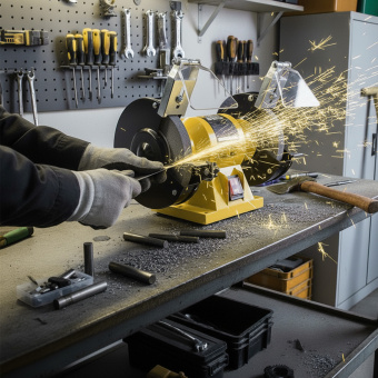 Станок заточной 125 мм Kolner KBG 125-150W