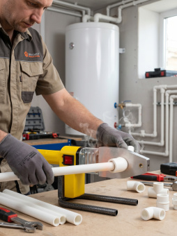 Аппарат для сварки пластиковых труб Kolner KPW 950C