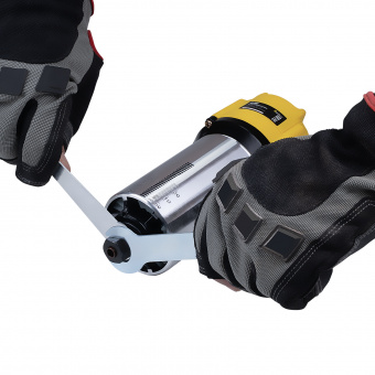 Изображение Кромочный фрезер с регулировкой оборотов 500 Вт, цанга 6 мм, глубина 40 мм, Kolner KR 500 в каталоге Kolner