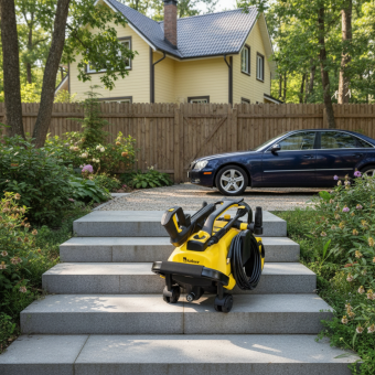 Мойка высокого давления Kolner K170F, 2200 Вт, 170 Бар, 480 л/ч, шланг 5 м