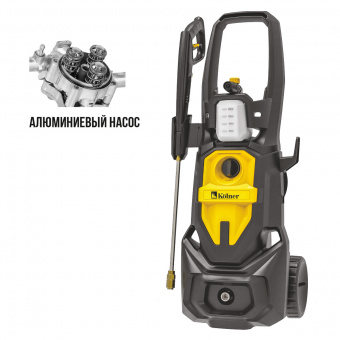 Мойка высокого давления Kolner K195 LUX, 2700 Вт, 195 Бар, 500 л/ч, шланг 8 м
