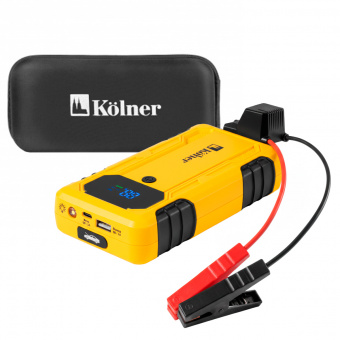 Пуско-зарядное устройство аккумуляторное для авто, 450 А, 12 000 мАч Kolner KBJS 450/12