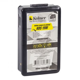 Drills sets for wood KOLNER KDS 19W 
