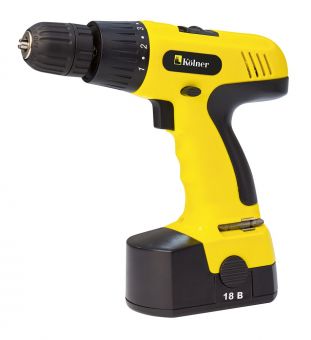 Cordless drill KOLNER KCD 18/2C