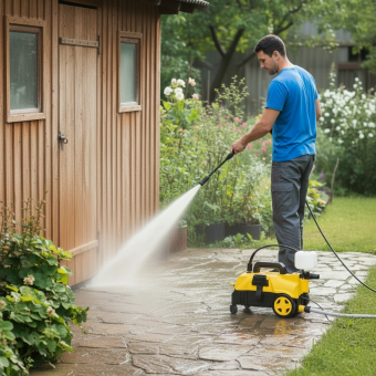 Мойка высокого давления Kolner K140F, 1600 Вт, 130 Бар, 480 л/ч, шланг 5 м