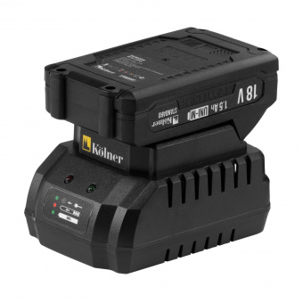 Изображение Секатор аккум. Kolner KPR 18-30BL1K, 18V UNI-M Standard, с АКБ 1.5 А·ч и ЗУ, в кейсе в каталоге Kolner