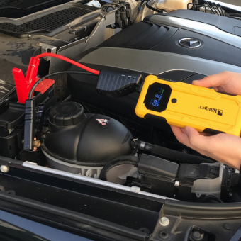 Пуско-зарядное устройство аккумуляторное для авто, 450 А, 12 000 мАч Kolner KBJS 450/12