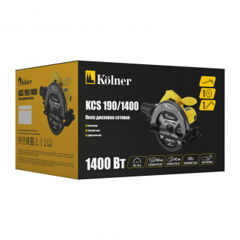 Пила дисковая 190 мм Kolner KCS 190/1400