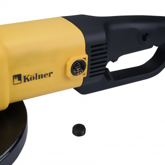 Угловая шлифовальная машина 230 мм с поворотной задней рукояткой Kolner KAG 230-2000
