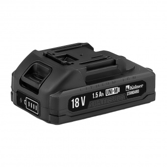 Изображение Секатор аккум. Kolner KPR 18-30BL1K, 18V UNI-M Standard, с АКБ 1.5 А·ч и ЗУ, в кейсе в каталоге Kolner