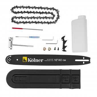 Изображение Пила цепная бензиновая Kolner KGS 4516 в каталоге Kolner